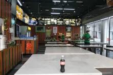 No business for mamak stall in Taman Wahyu, Kuala Lumpur during lockdown due to Corona virus 