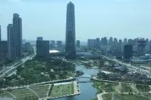 Songdo City in daytime