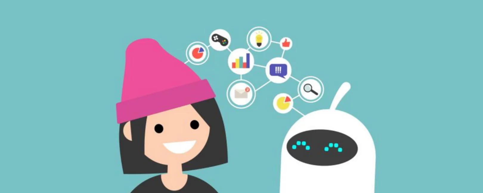 Person, computer, applications