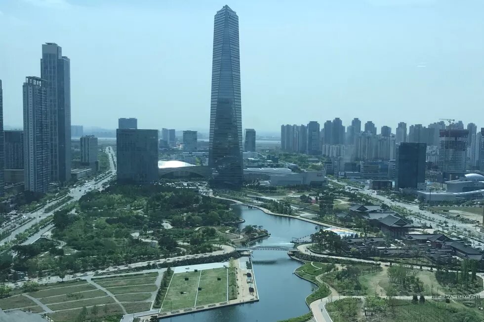 Songdo City in daytime