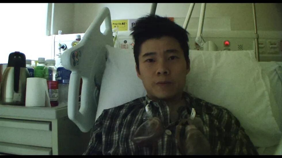 Kaspar Wan at a hospital