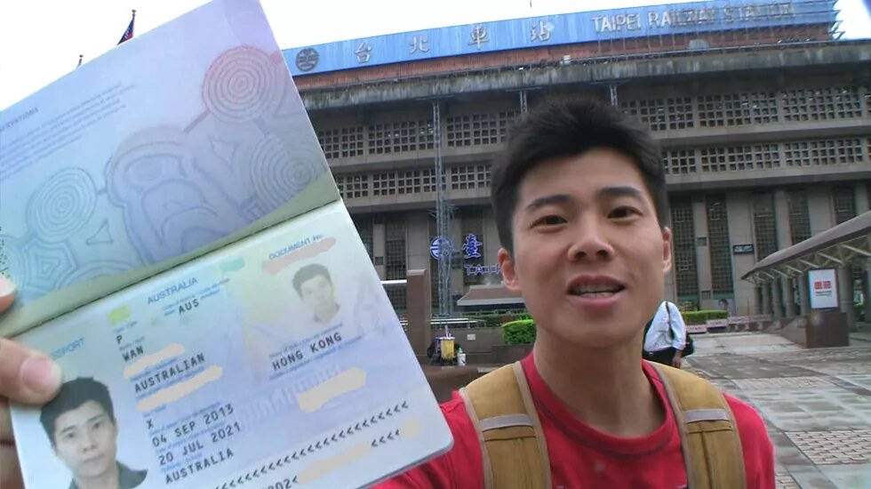 Kaspar Wan's Australian passport shows X as his gender